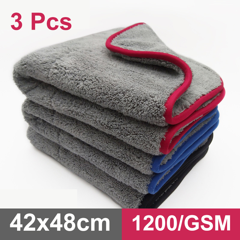 Microfiber Towel Detailing - Auto Detalhamento Microfiber Car Cleaning Rag,