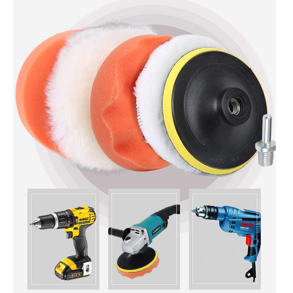 3/5/6 Polegada almofadas de po - Polish Pad Set Buffer avaliação e preço
